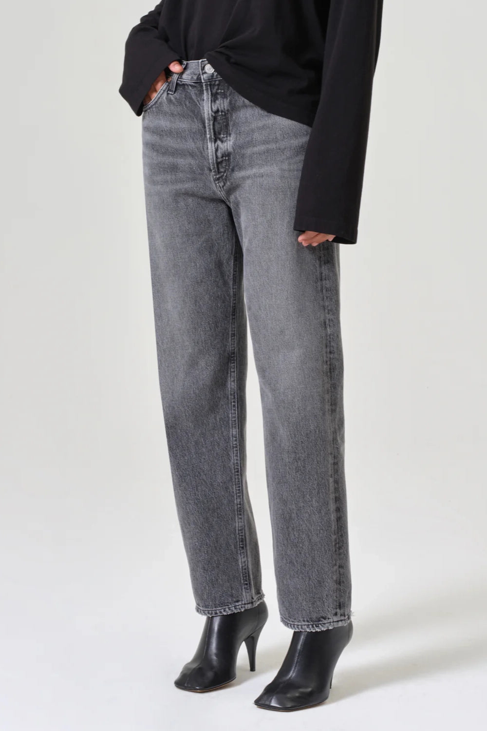 Radiance Paradox Mid Rise Straight Jean