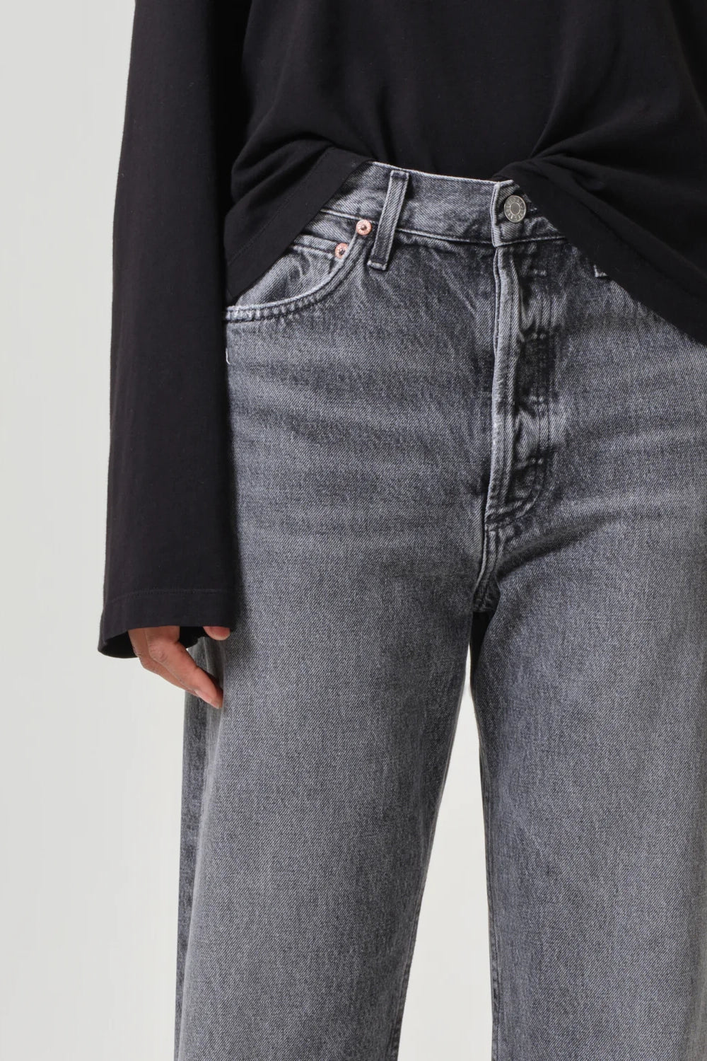 Radiance Paradox Mid Rise Straight Jean