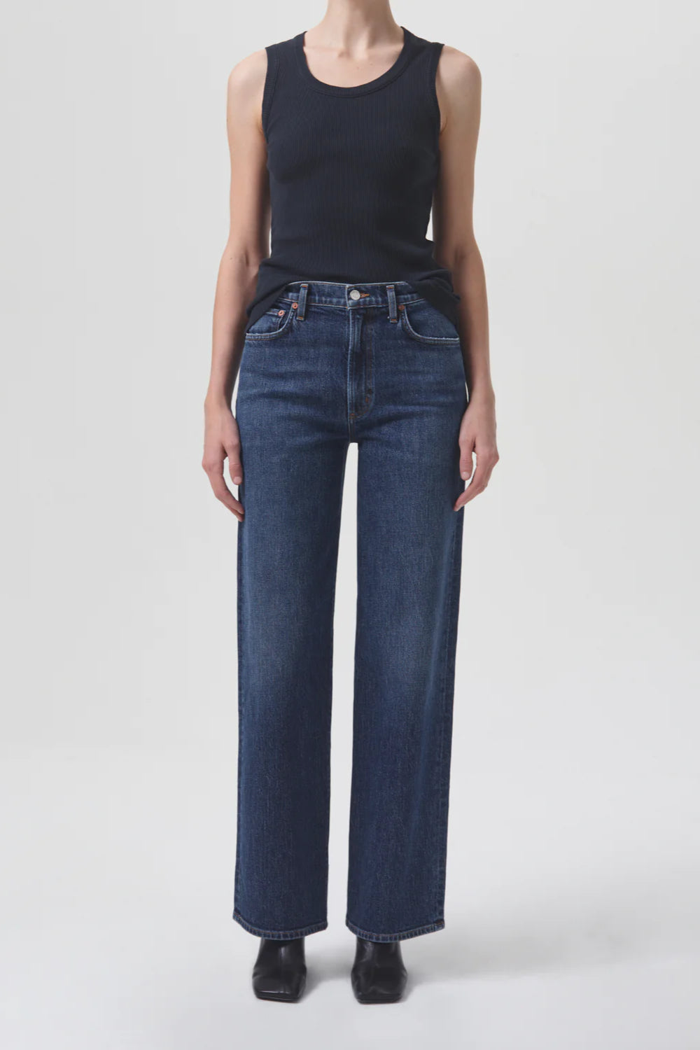 Blush High Rise Straight