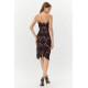 South Woven Lace Tube Dress