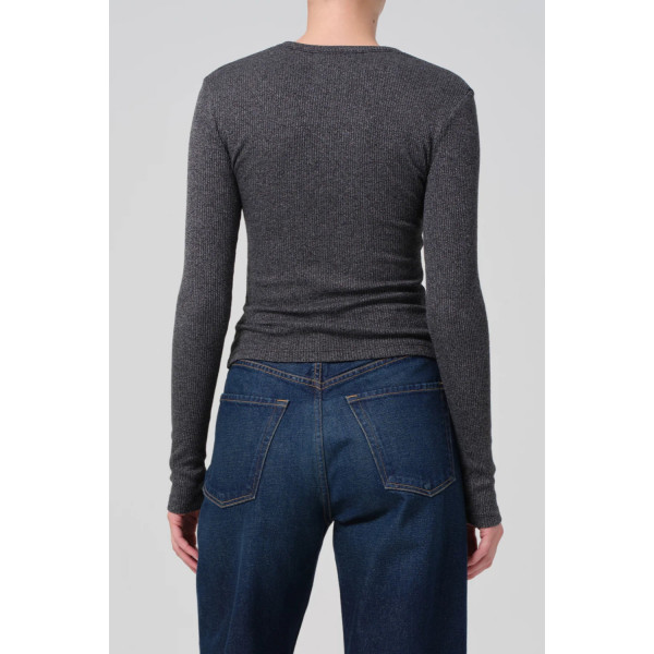 Equinox V-nk Rib Top