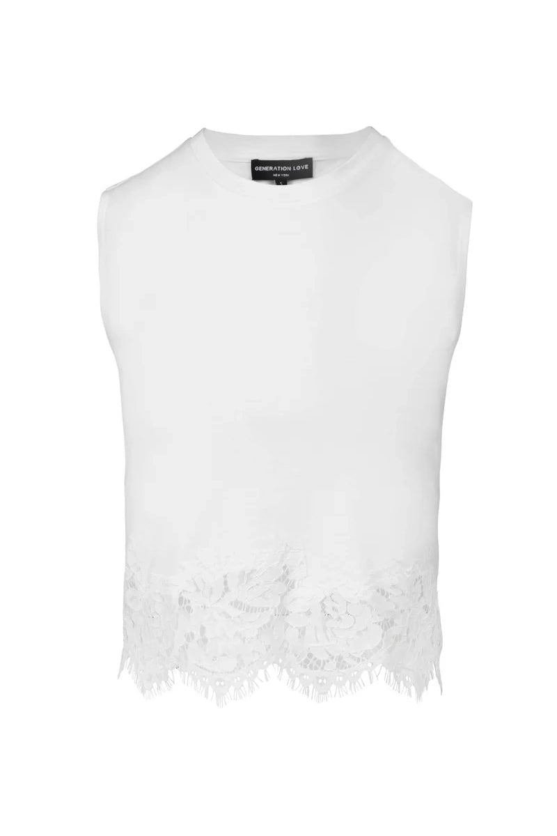 Tesoro Lace Mix Top