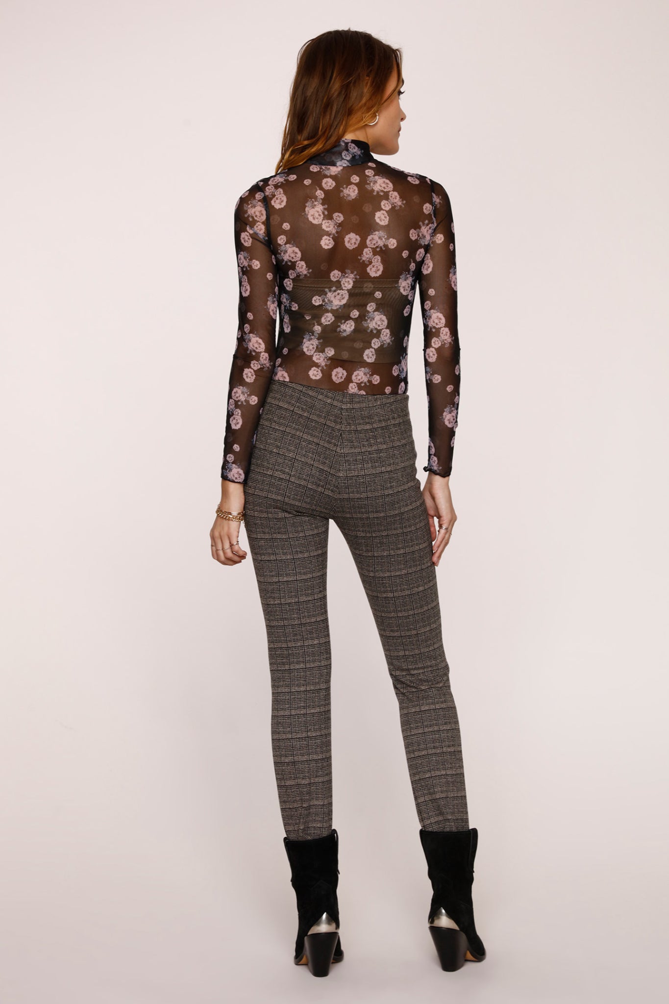 Triunfo Plaid Stirrup Pant