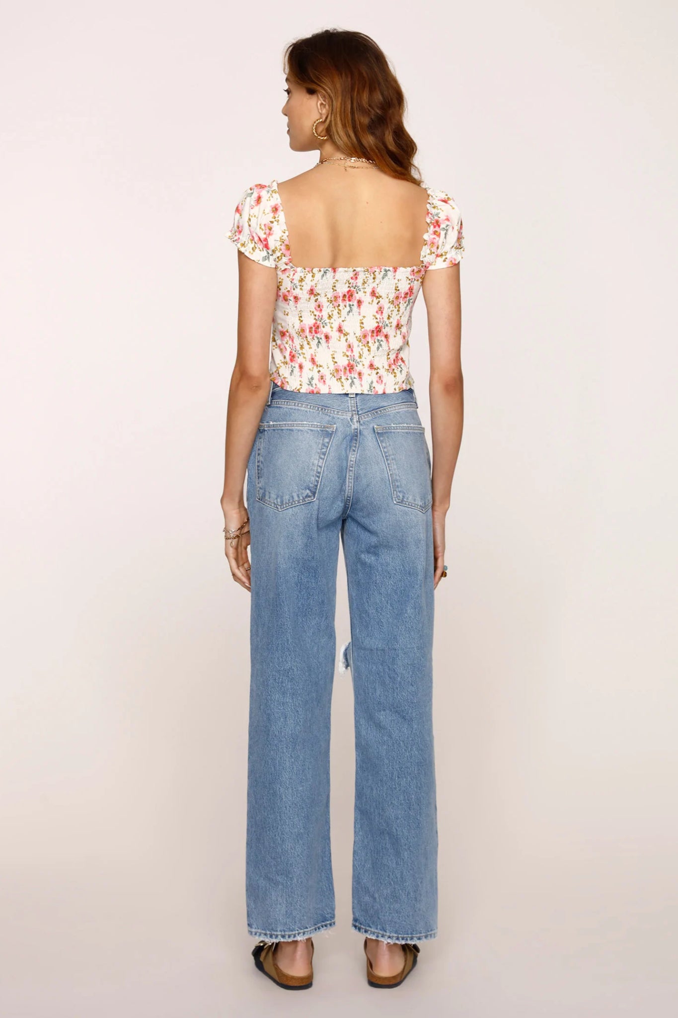 Esmeralda Floral Top