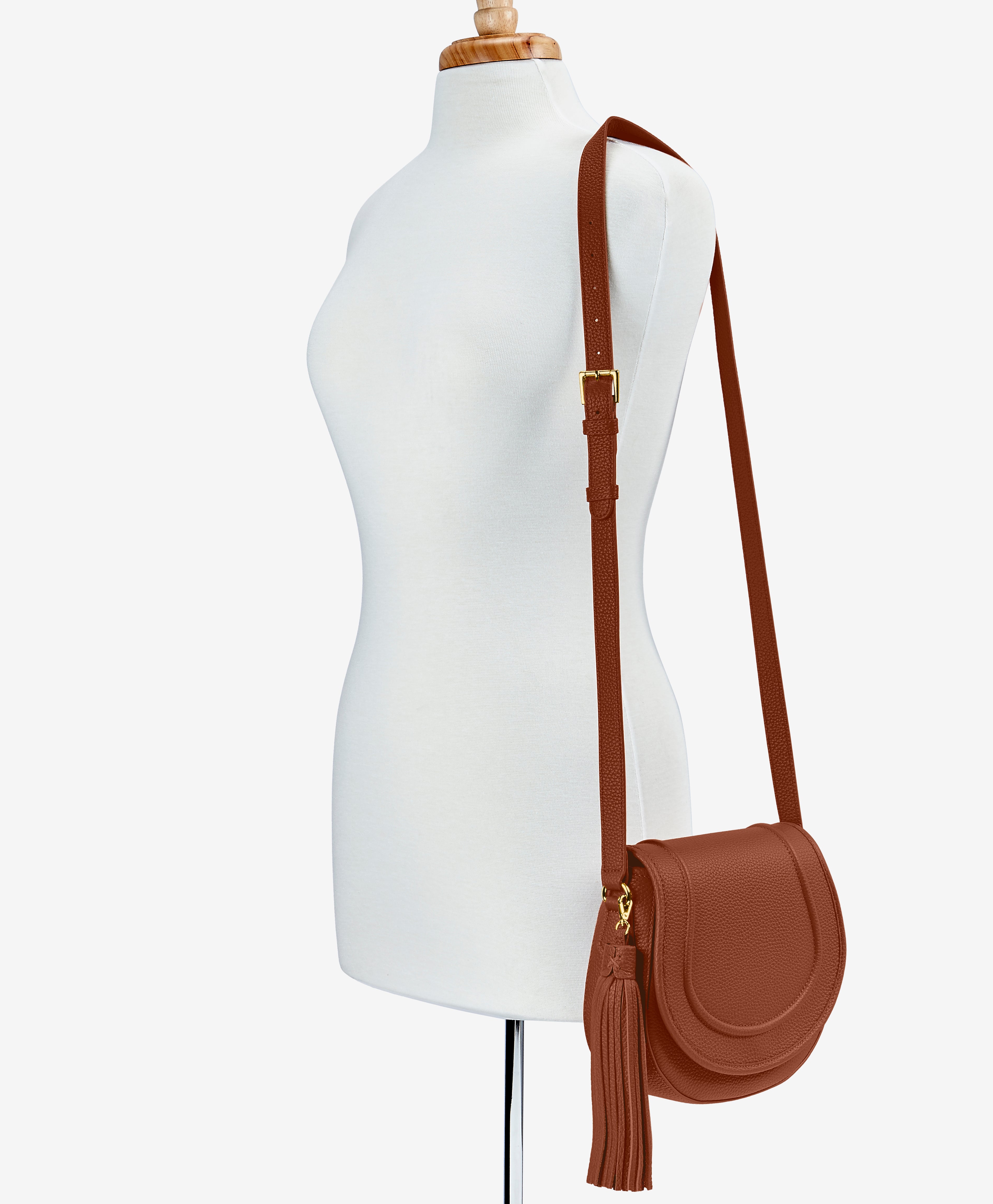 Suede Joie Saddle Bag