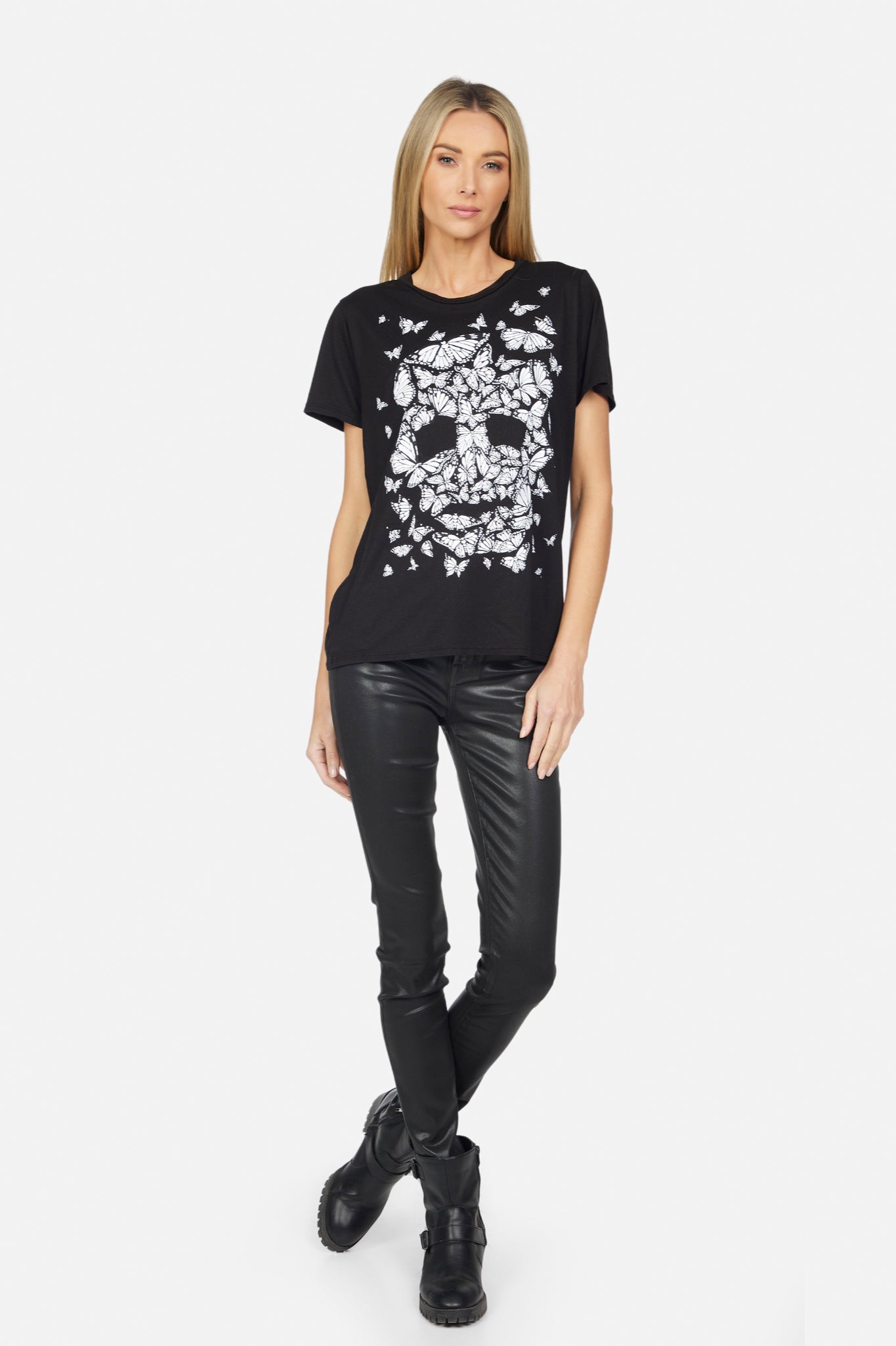 Hub Butterfly Skull Tee