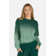 Valhalla Crop Ombre Sweatshirt