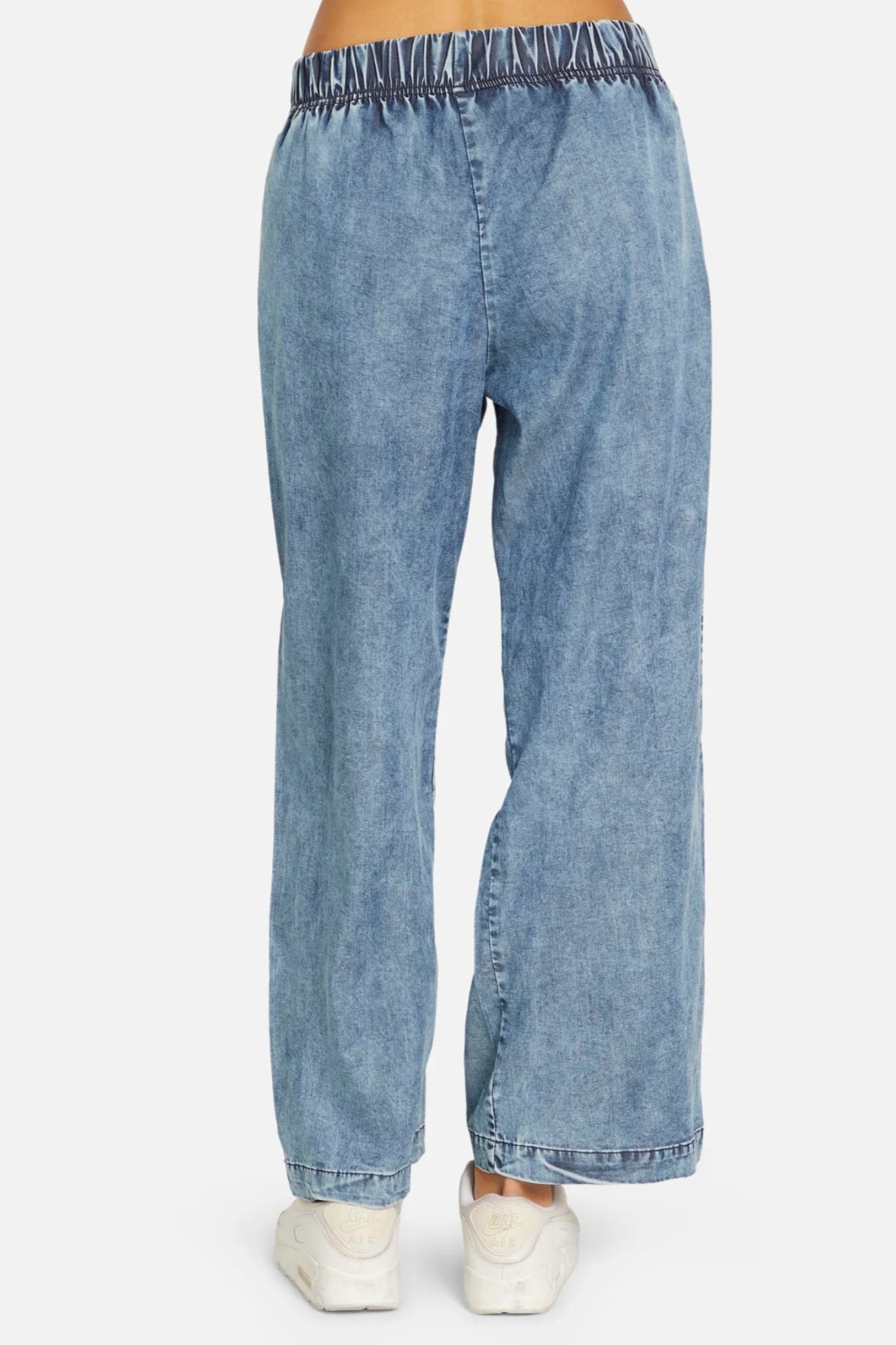 Glimmer Wide Leg Denim Pant