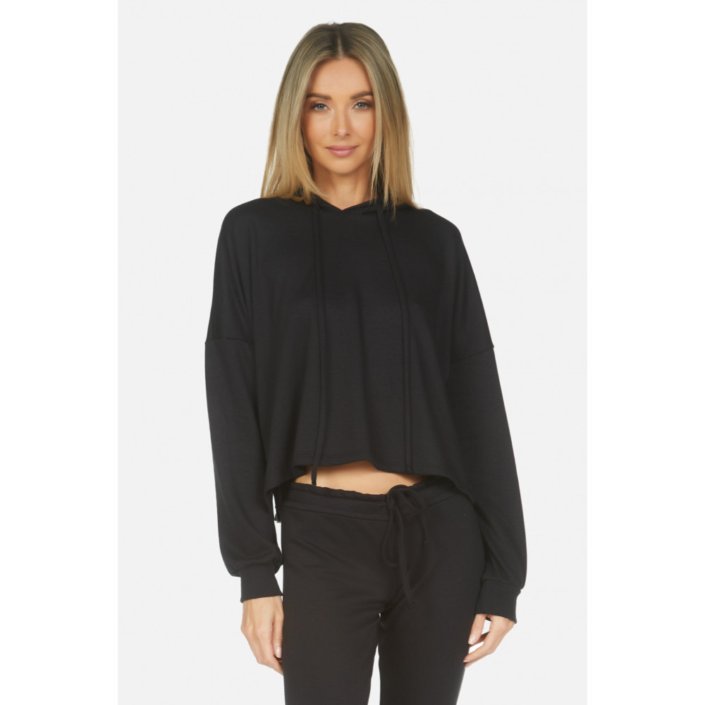 Esmeralda Side Button Hoodie