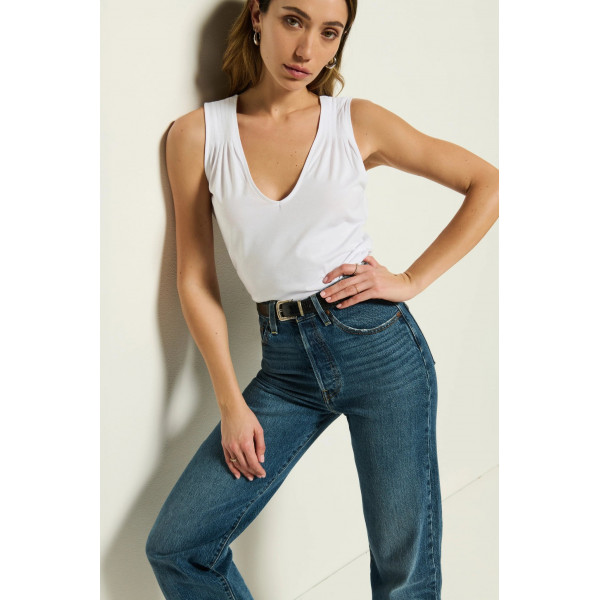 Douce Wave V neck Tank