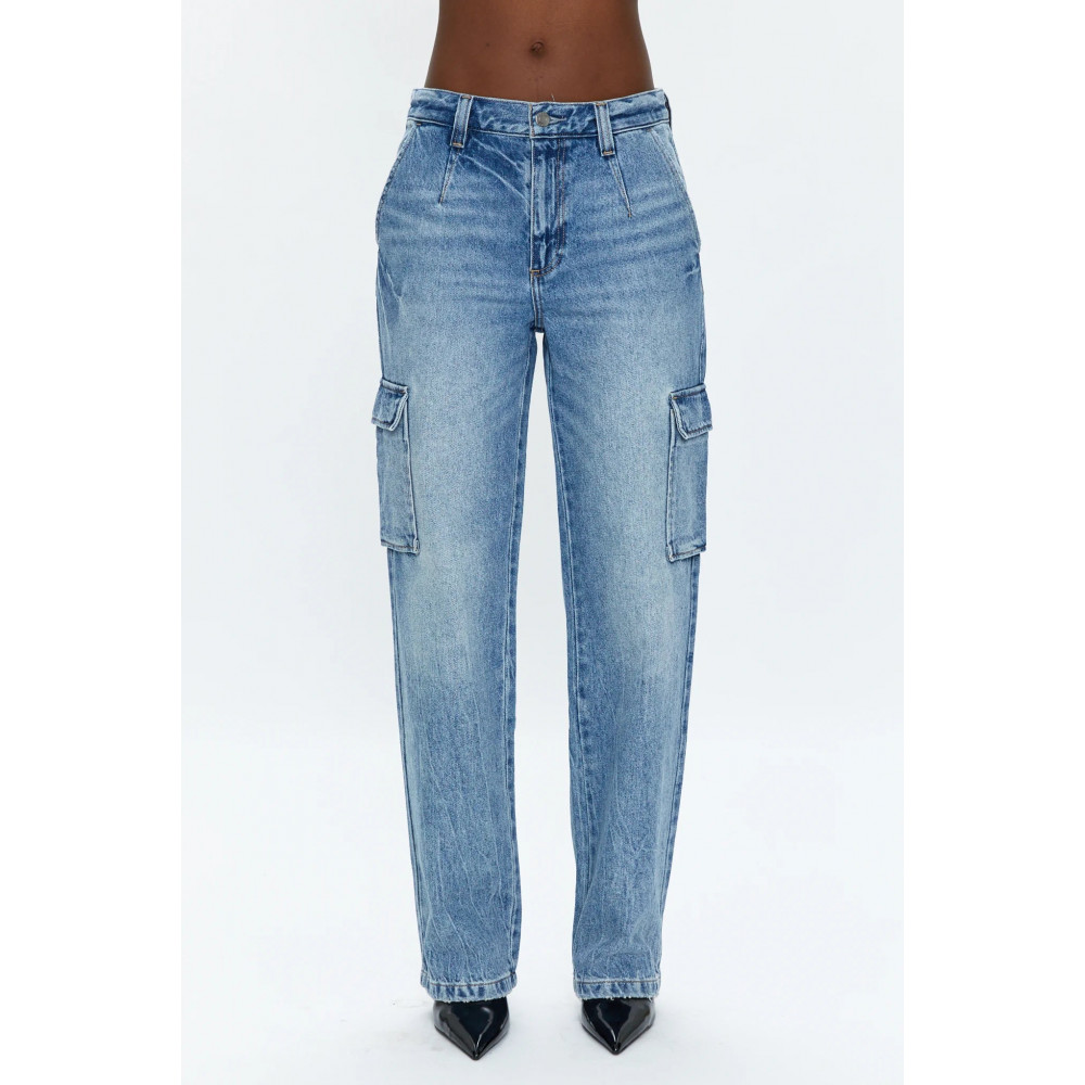 Wave Grâce Cargo Mid Rise Straight