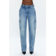 Wave Grâce Cargo Mid Rise Straight