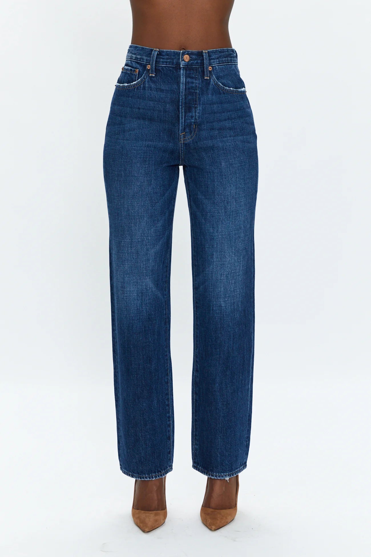 Race Symmetry High Rise Straight