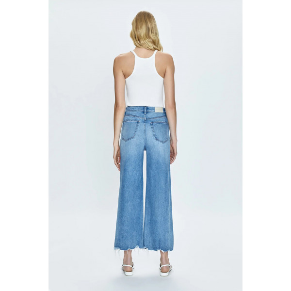 Cyclone Crop High Rise Wide Leg