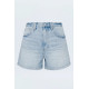 Terciopelo A-Line Denim Short