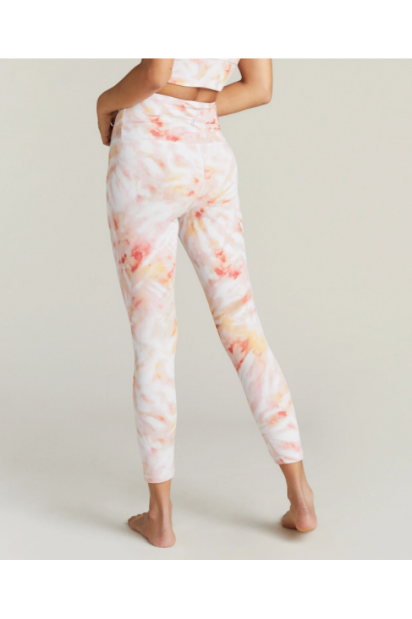 Crimson Allure Dye High Rise 7/8 Legging