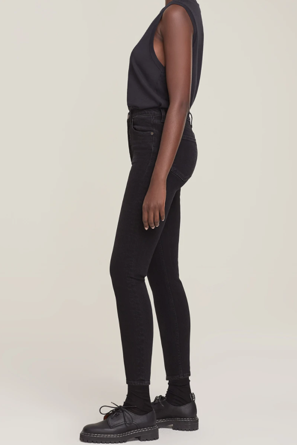 Camelia High Rise Straight Jean