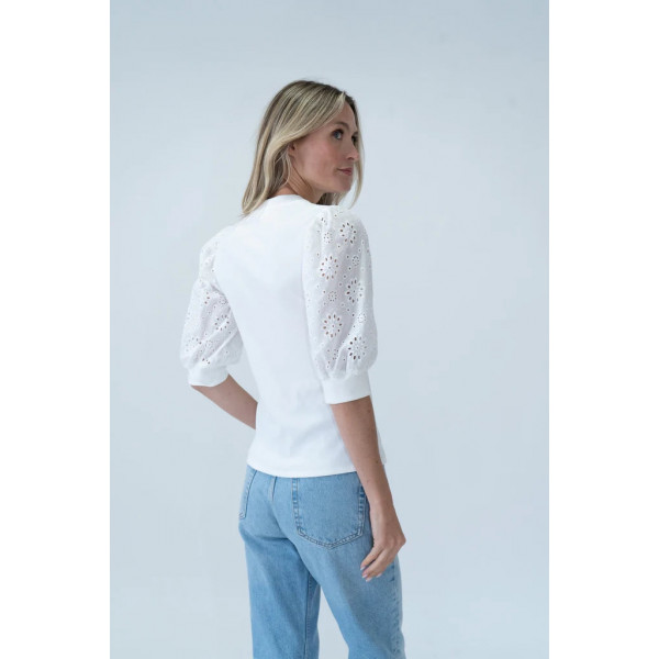 Astre Sleeve Knit Henley