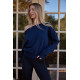 Arc Luxe Off The Shoulder Sweatshirt