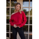Arc Luxe Off The Shoulder Sweatshirt