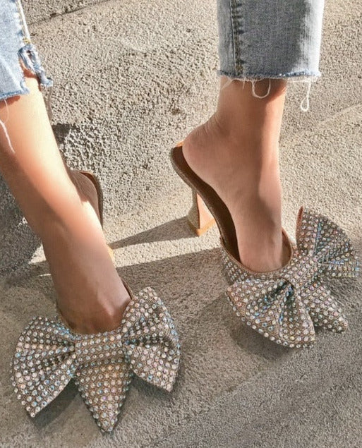 Pasión Soleil Rhinestones Heels