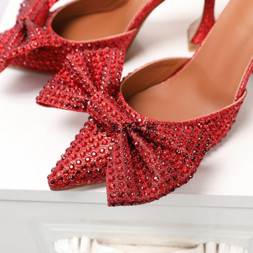 Pasión Soleil Rhinestones Heels