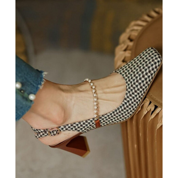 Elite Pearl Vintage Heels