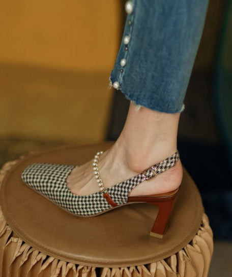 Elite Pearl Vintage Heels