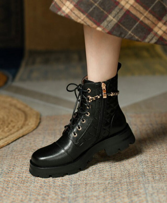 Twilight Elegant Leather Boots