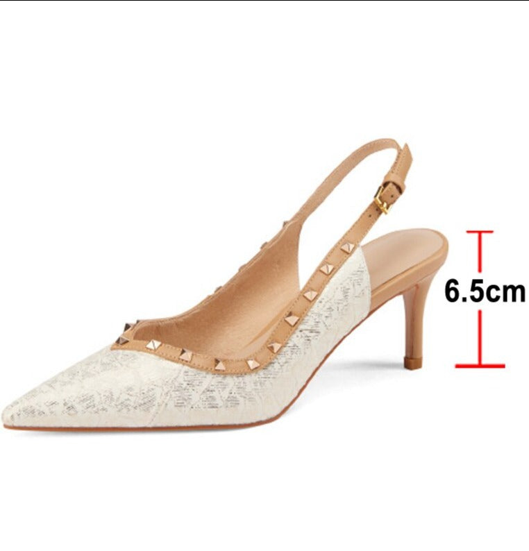 Violetta Studs Heels