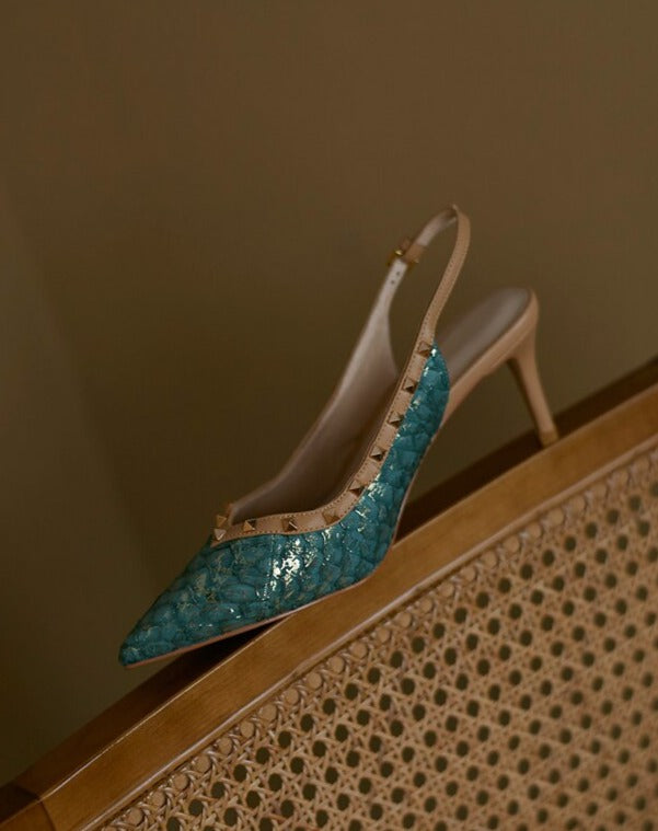 Violetta Studs Heels